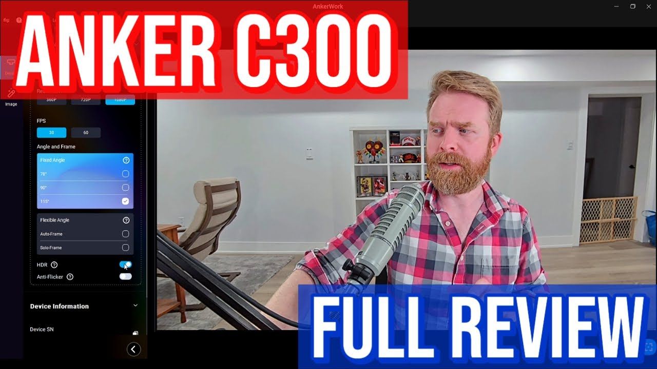 Anker C300 Webcam review – Should you buy it?