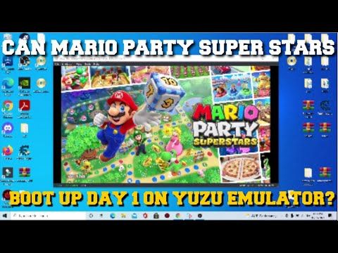 CAN “MARIO PARTY SUPERSTARS” BOOT UP DAY 1 ON YUZU EMULATOR