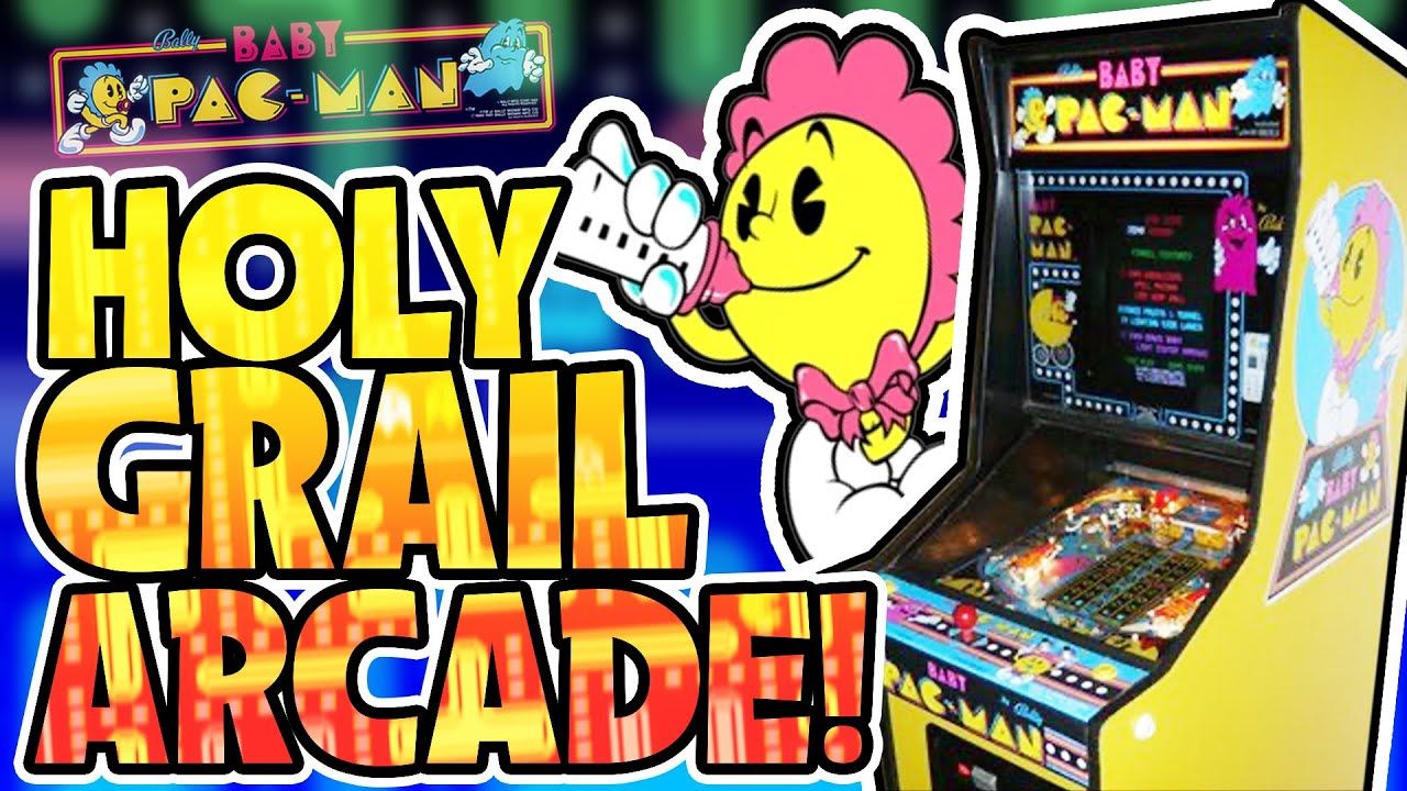 Holy Grail Arcade & Pinball Hybrid – Baby Pac Man!