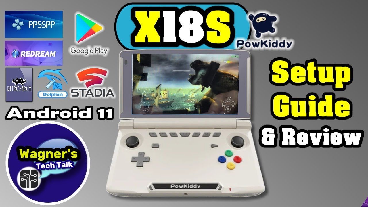 Powkiddy X18S Setup Guide & Review with Game Play – Impressive Device!