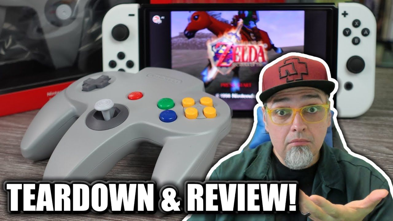 The Nintendo Switch Official N64 Controller SURPRISED ME! Teardown & Review!