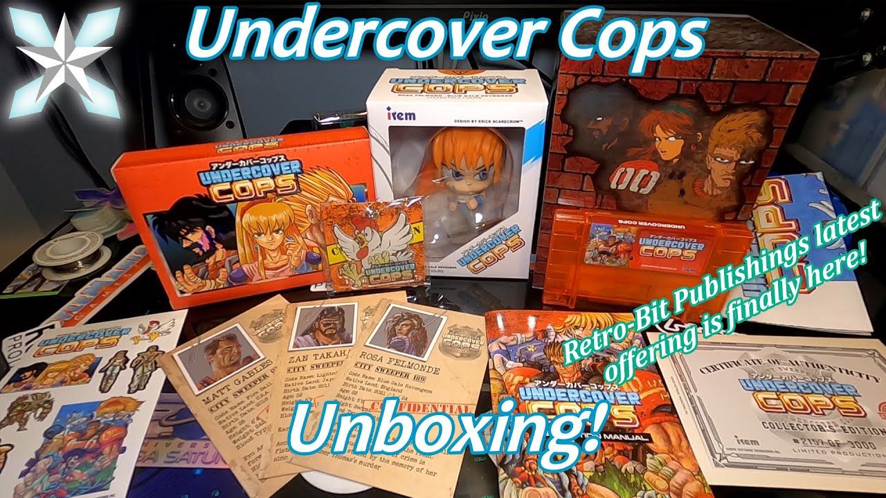 Under Cover Cops Collector’s Edition (SNES) Unboxing!