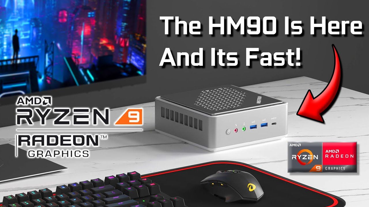 A New RYZEN 9 Mini PC Has Arrived And It’s Fast! HM90 First Look
