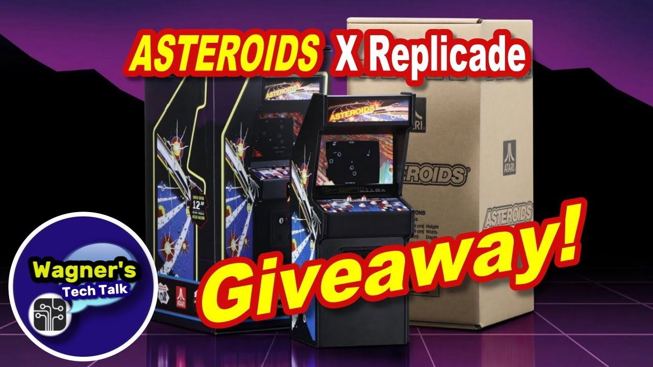 Asteroids Replicade Giveaway