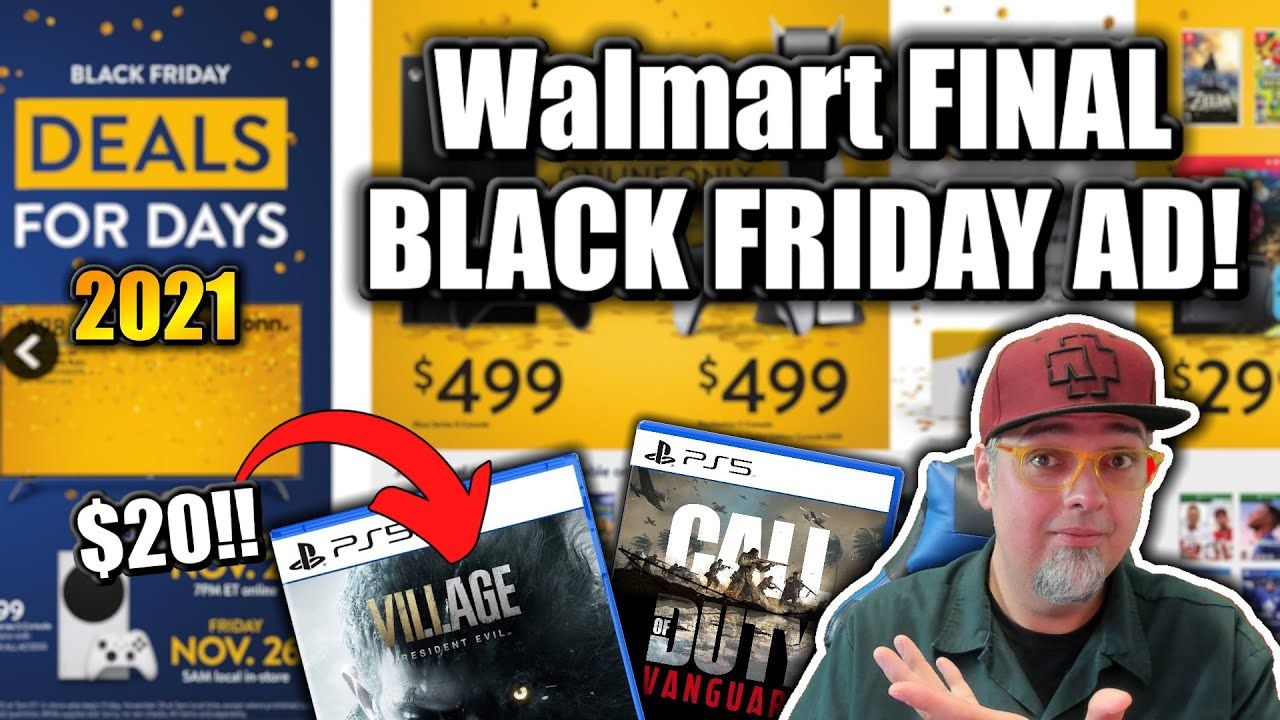 Black Friday 2021 FINAL Walmart Ad! All The Gaming Deals & More!