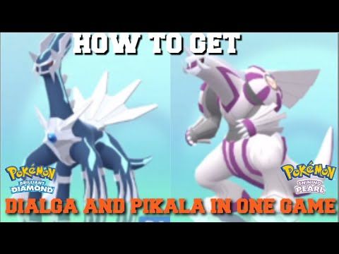HOW TO GET BOTH DIALGA AND PALKIA IN ONE GAME POKEMON BRILLIANT DIAMOND AND SHINING PEARL