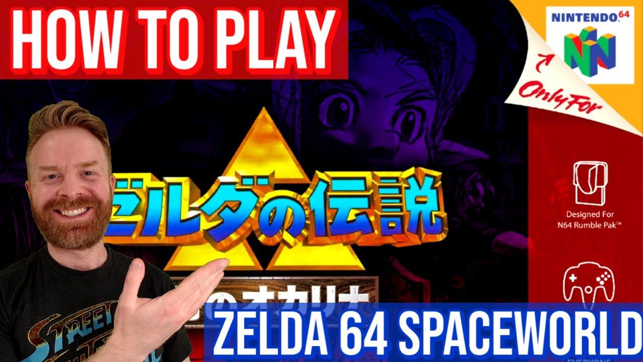 How to Play the Zelda Ocarina of Time ROM from SpaceWorld 97