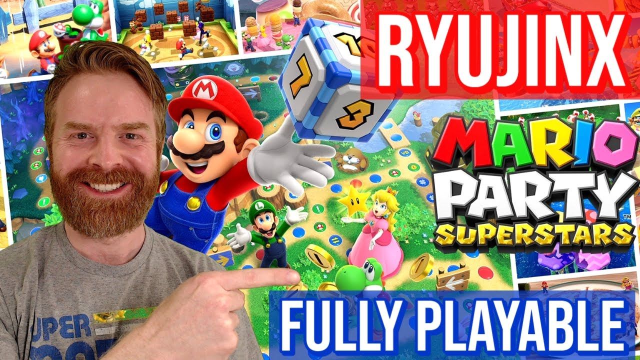 Mario Party Superstars working on Switch Emulators (Ryujinx / Yuzu)