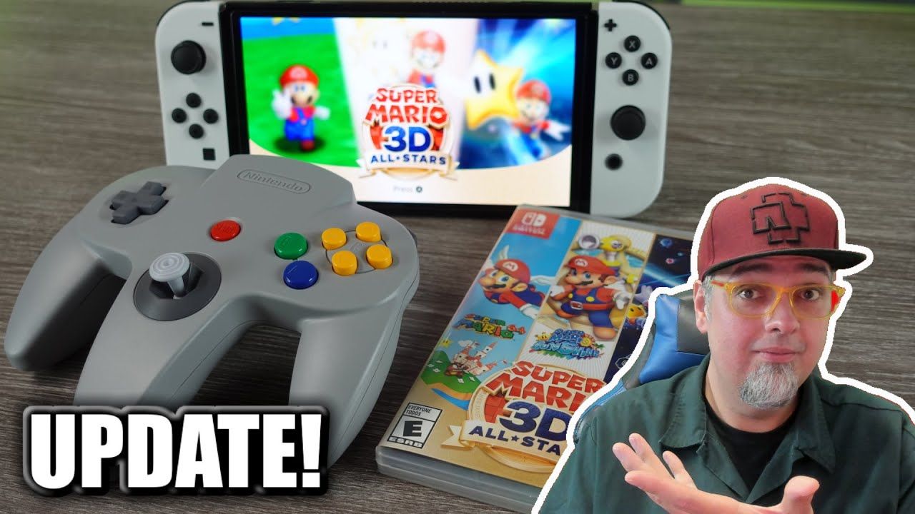 Nintendo Updates Super Mario 3D All Stars To Use The NEW Switch N64 Controller! But No Mapping…