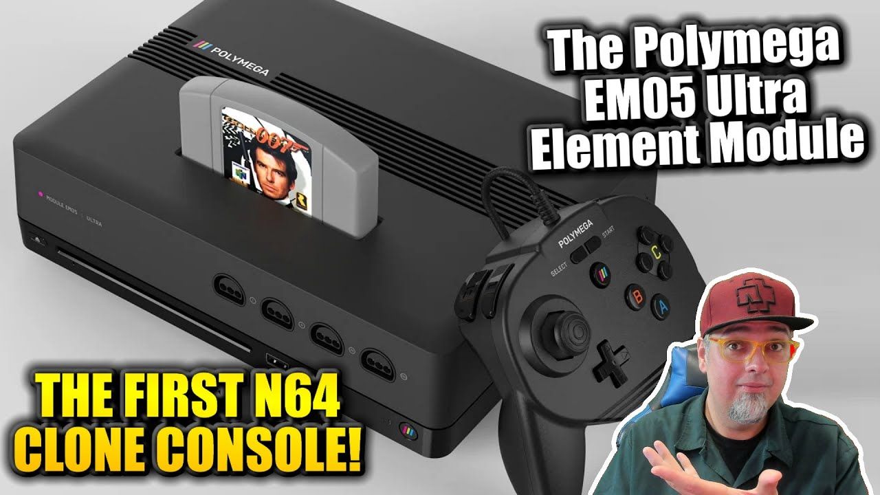 The FIRST Nintendo 64 CLONE Console! Polymega EM05 Ultra Element Module ANNOUNCED!