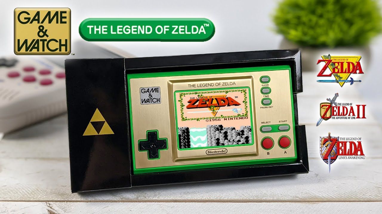 The New Nintendo Game And Watch Legend Of Zelda Is An Awesome Hand Held!