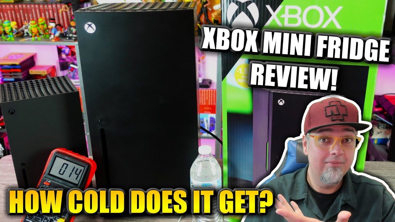 The Xbox Series X Mini Fridge Is A LOW QUALITY Novelty… But How COLD Does It Get? Review!