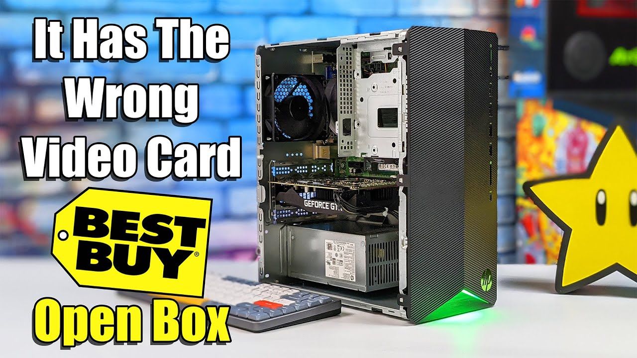 We Bought An Open Box Gaming PC From Best Buy, It Had The Wrong GPU!