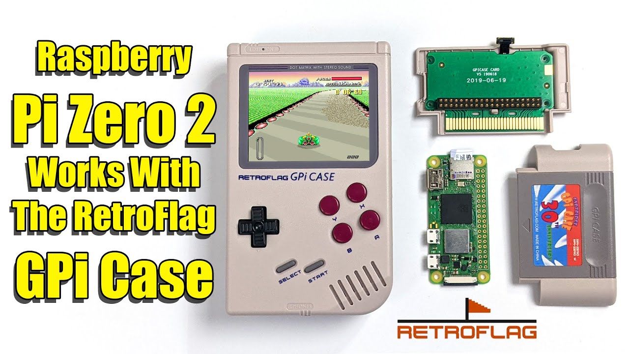 Yes The Pi Zero 2 Works In The RetroFlag GPi Case! 👍