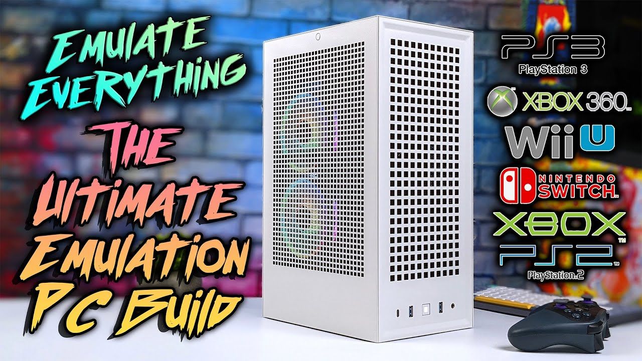 YEAH, It Can Emulate That! We Built The ULTIMATE 4K Emulation PC🔥