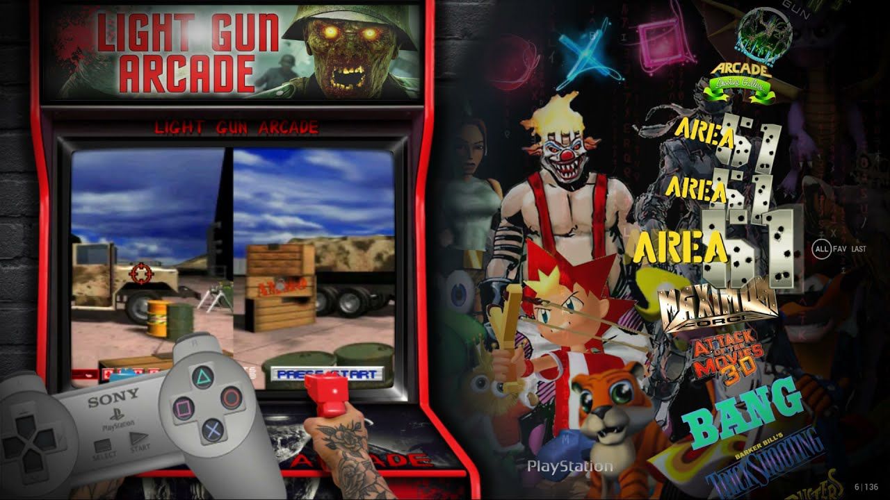 CoinOps Next 2 Light Gun Shooters All – In – One PC Emulation Build