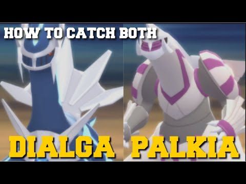 HOW TO CATCH BOTH DIALGA & PALKIA IN ONE GAME IN POKEMON BRILLIANT DIAMOND AND SHINING PEARL!
