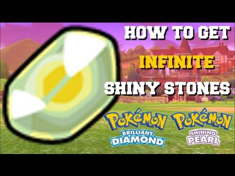 HOW TO GET INFINITE SHINY STONES IN POKEMON BRILLIANT DIAMOND AND SHINING PEARL GUIDE