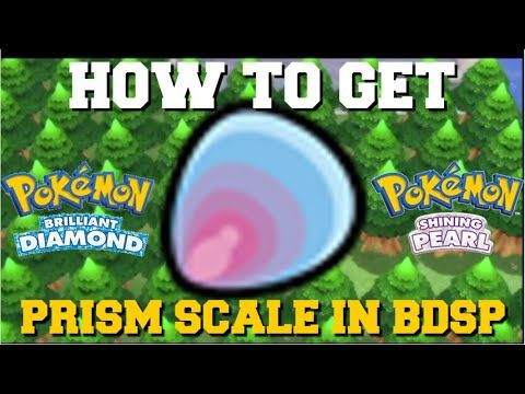 PRISM SCALE LOCATION IN POKEMON BRILLIANT DIAMOND AND SHINING PEARL (HOW TO GET PRISM SCALE IN BDSP)