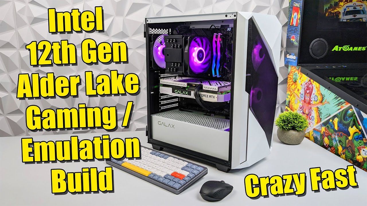 This 12th Gen Intel DDR5 Gaming & Emulation Build Is Crazy Fast! Should AMD Be Worried?