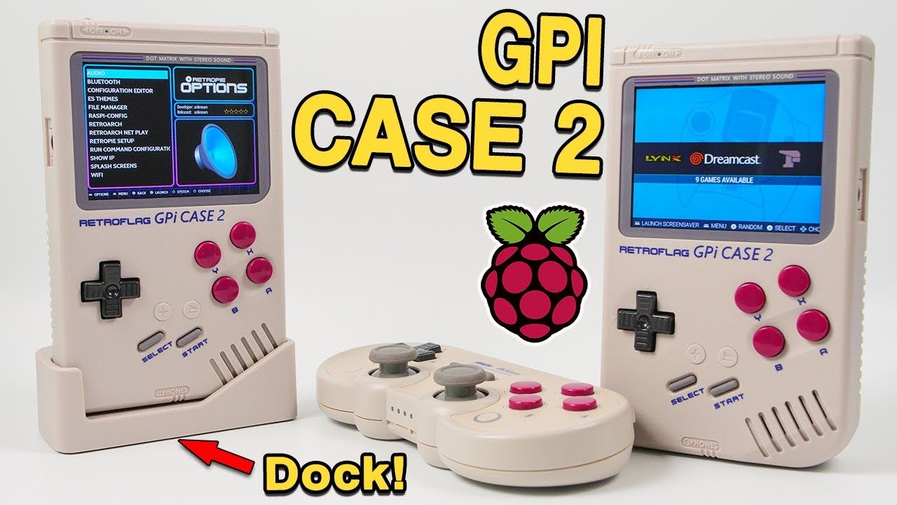 This Amazing Pi CM4 Handheld Has a Dock! – GPI Case 2 Review