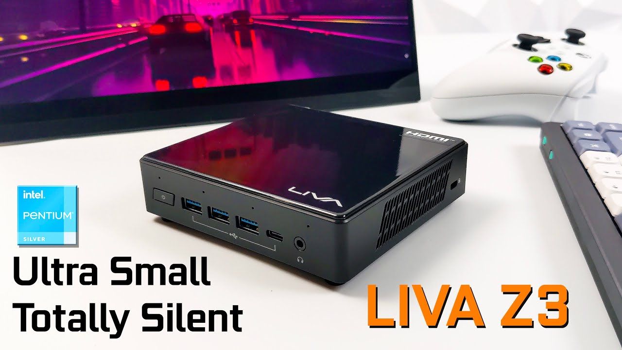 Ultra Tiny Totally Silent Intel Jasper Lake N6000 Mini PC. Liva Z3 Hands-On