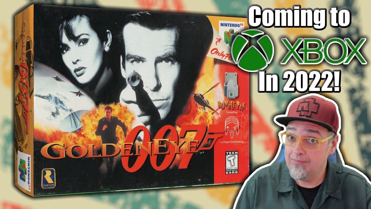 N64 Classic Goldeneye 007 Coming To The Xbox In 2022! Leaked Achievements! Coming To Switch Online?