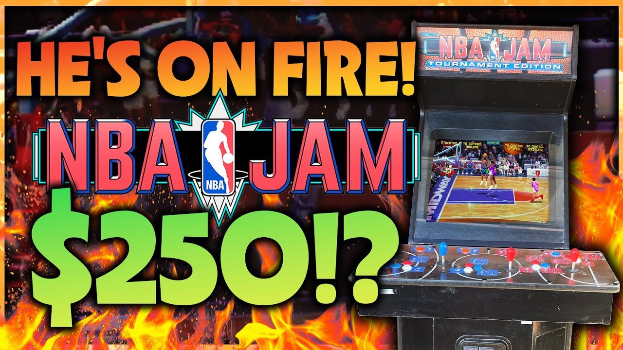NBA Jam Arcade Cabinet for $250!?
