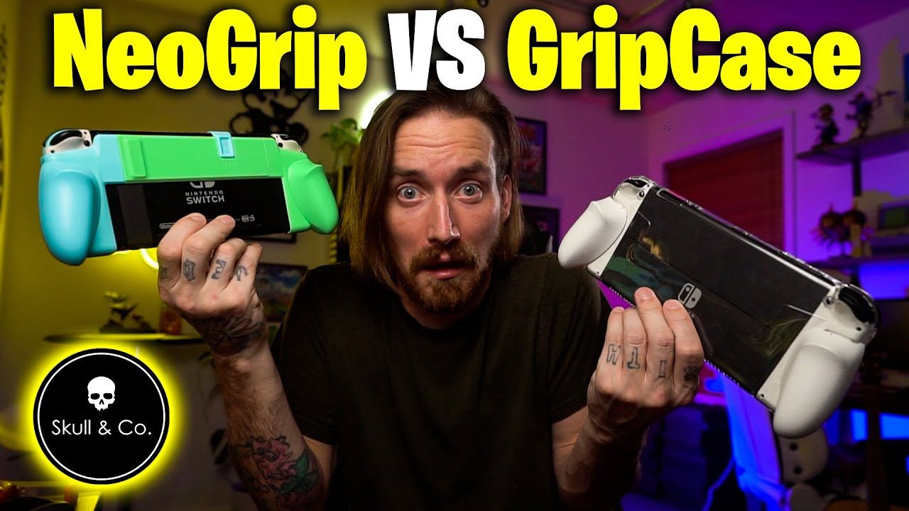 Skull & Co. Neo Grip or Grip Case – Which Nintendo Switch Grip Should You Buy?
