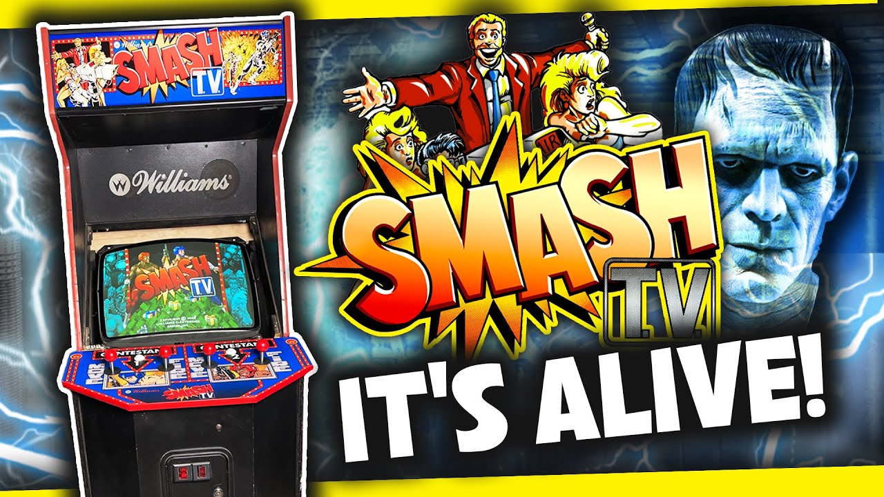 Smash TV Arcade Machine – Restoration or Resurrection?!  It’s ALIVE!