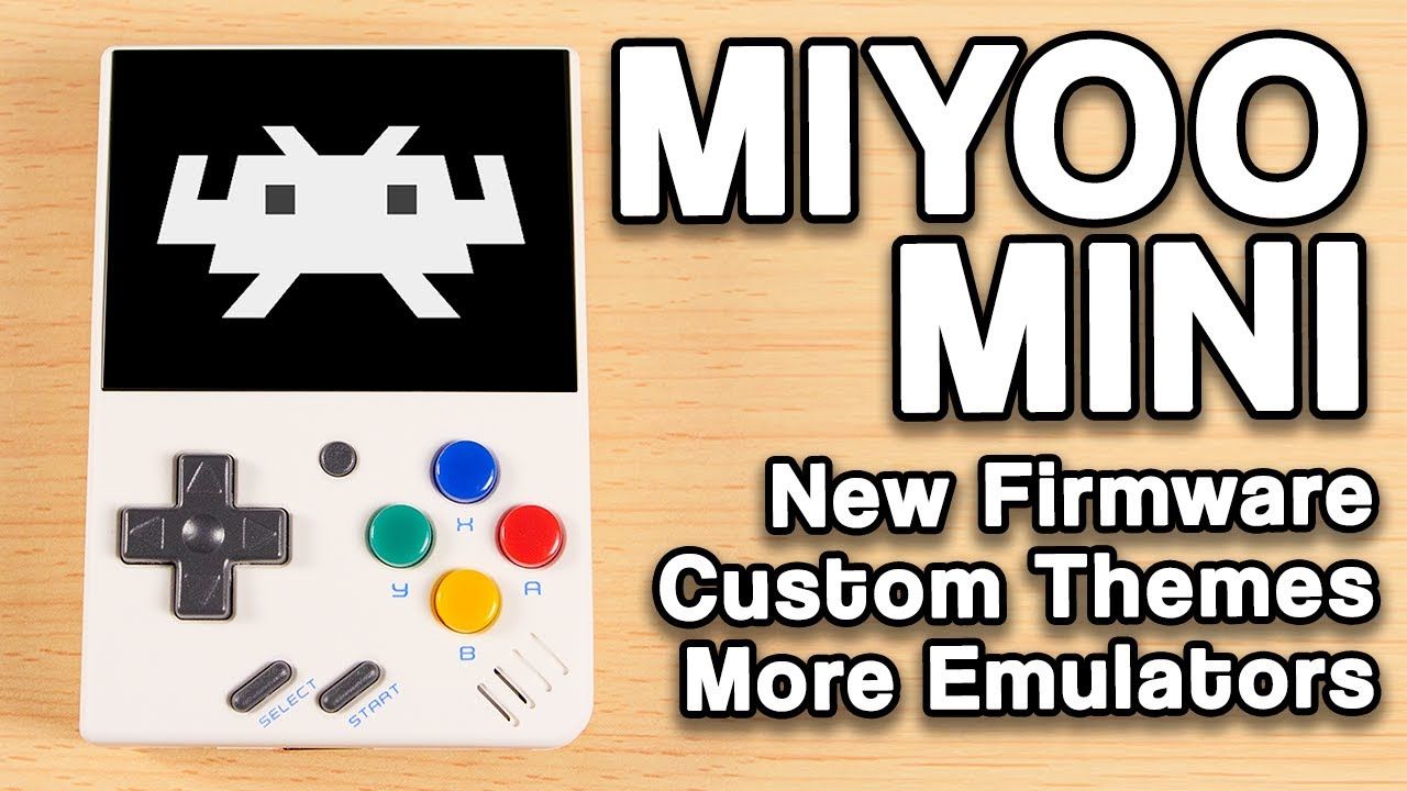 The BEST Mini Handheld Just Got Better! – Miyoo Mini Firmware Showcase