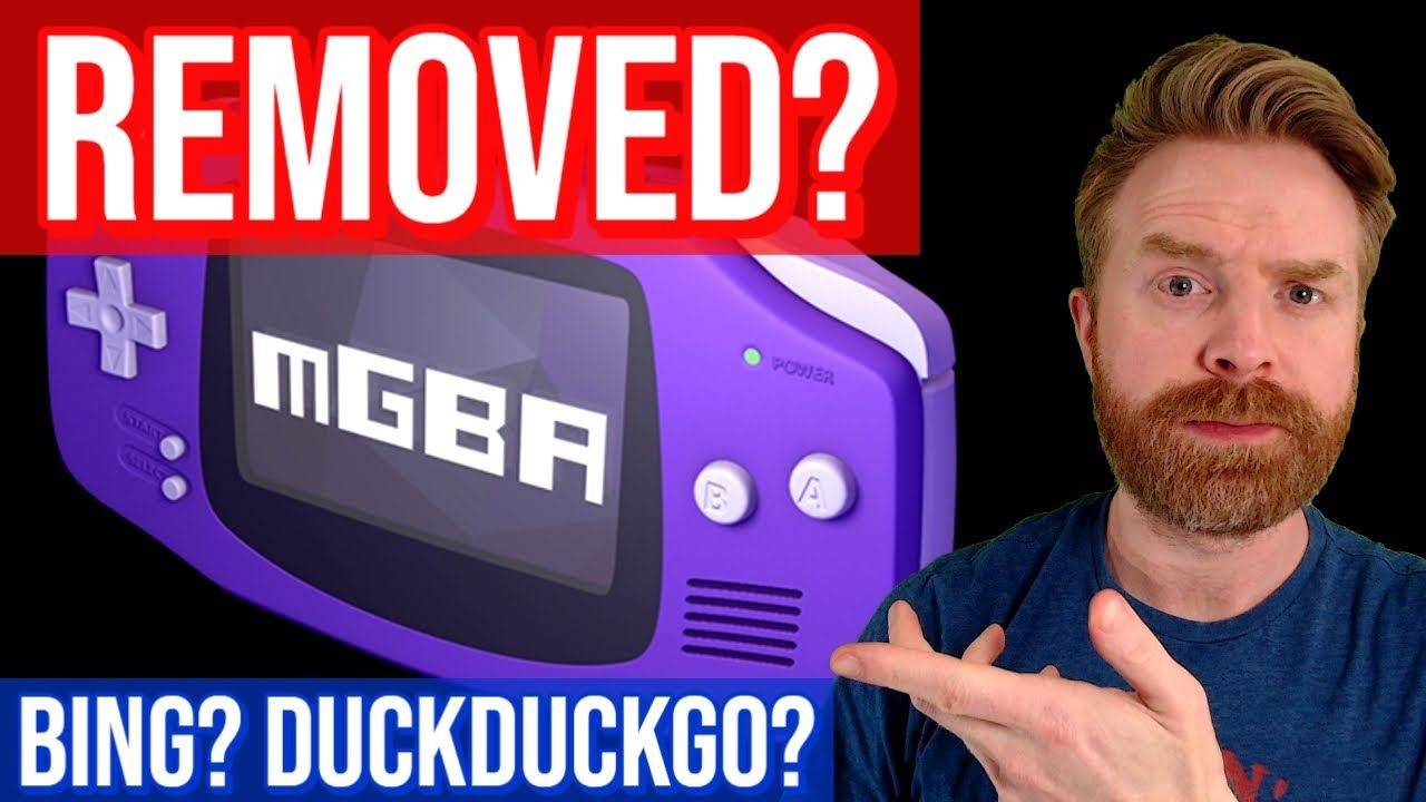 mGBA has been removed from Search Engines
