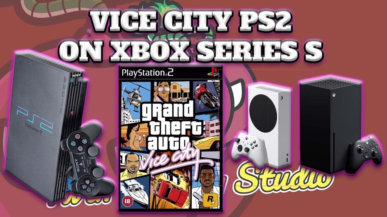 Grand Theft Auto Vice City PCSX2 Xbox Series S 10 minute Gameplay RetroArch Emulation