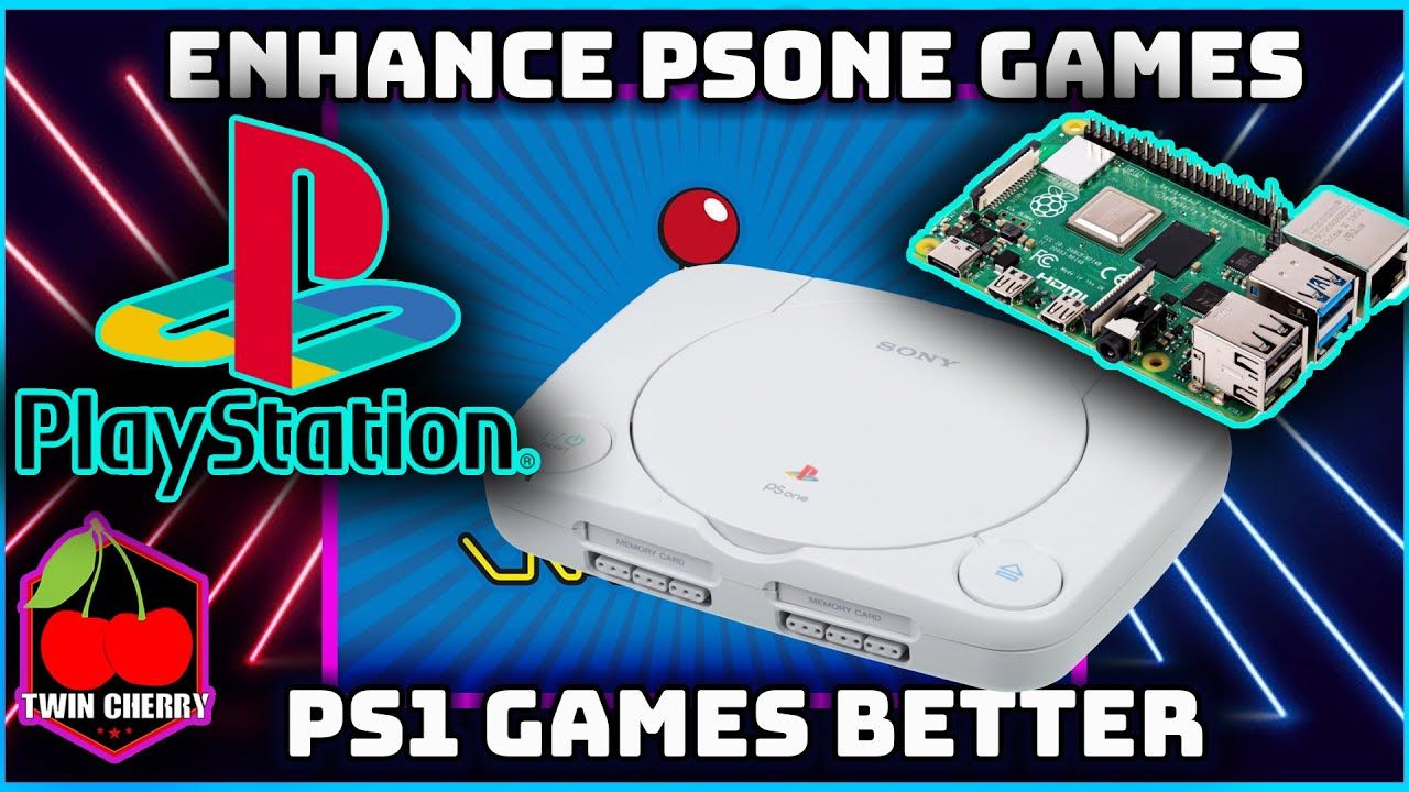 MAKE PS1 GAMES LOOK BETTER | RETROPIE EMULATION STATION | GUIDE