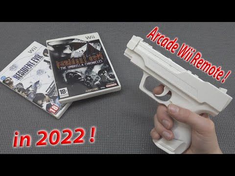 Resident Evil Arcade Wii Light Gun Gaming in 2022 !