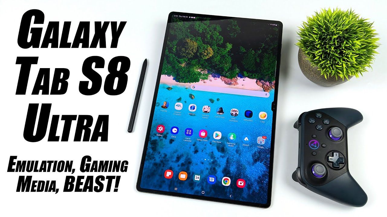 The Most Powerful Android Tablet So Far! Samsung Galaxy Tab S8 Ultra Hands-On Review