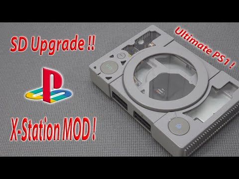 X-Station The Ultimate Custom Playstation 1 Retro Console ! 😎