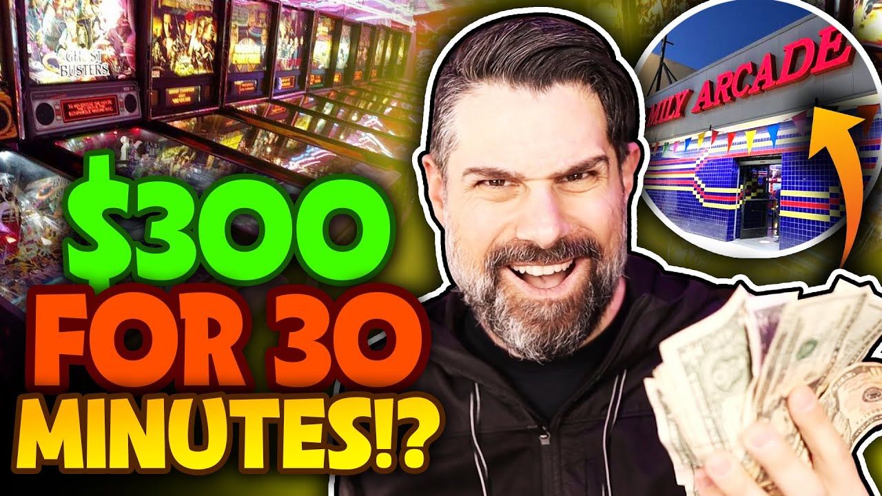 $300 For 30 Minutes In A Los Angeles Arcade!?