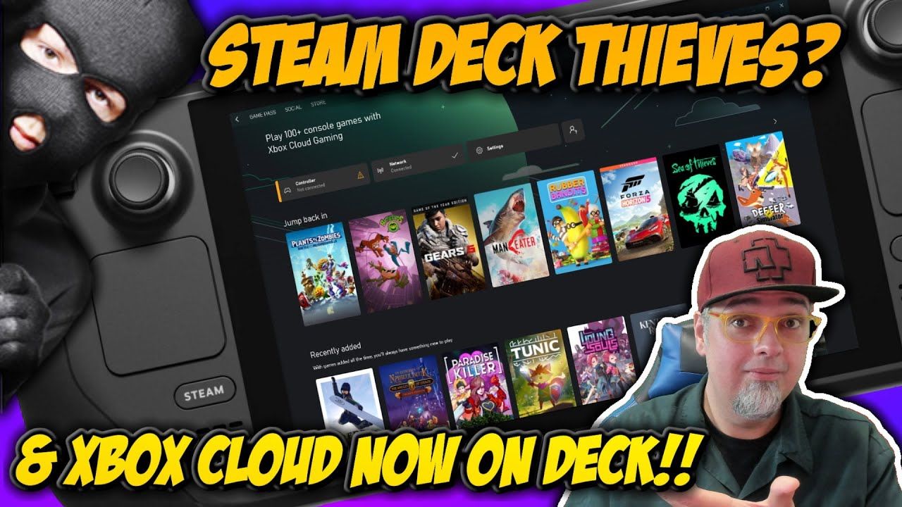 BIG STEAM DECK NEWS! Xbox Cloud Gaming & A Theft Problem Valve Needs To Deal With?