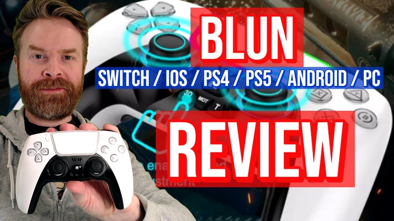 BLUN Android / iOS / PS5 / PS4 / PC / Switch Bluetooth Controller Review