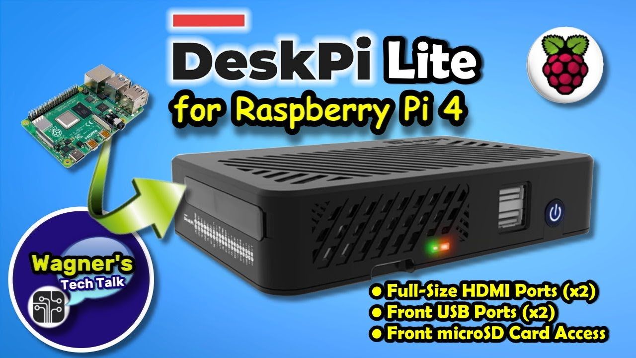 Great Raspberry Pi 4 Case: The DeskPi Lite Full Setup + Review