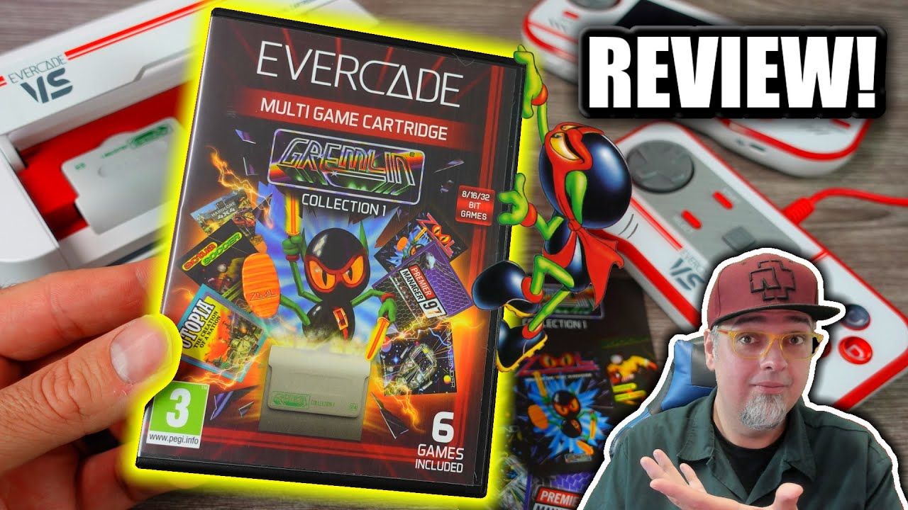 Gremlin Collection 1 Evercade Cartridge Review! Zool Sega Genesis Actua Soccer PlayStation & MORE!