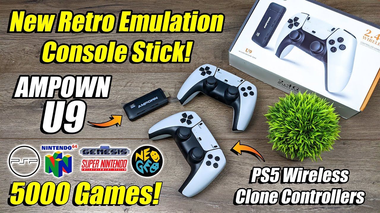 Is This Super Tiny Emulation Console Stick Worth Buying? APOWN U9 Hands-On Review