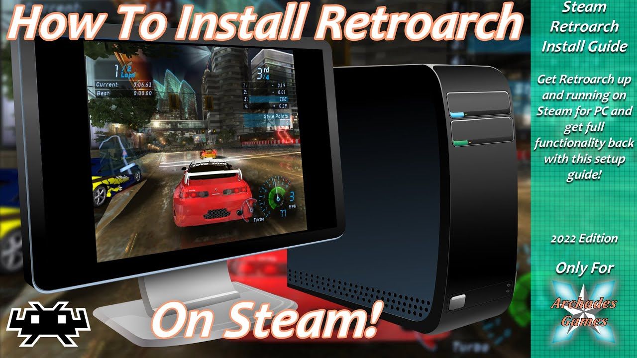 [PC] How To Install Retroarch On Steam!