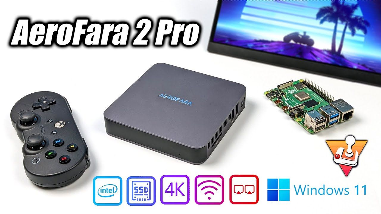 The Aerofara 2 Pro! A Great Low-Cost 4K Windows 11 Mini PC EMU, Gaming Hands-On Review