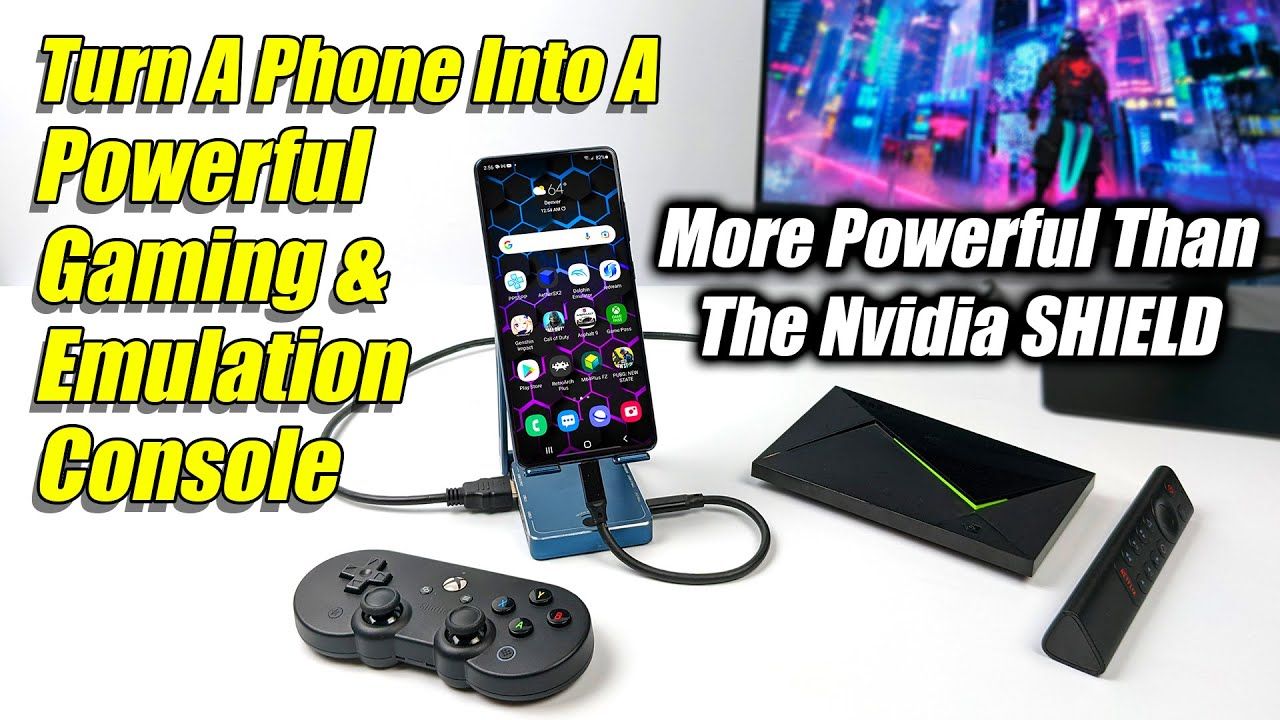 This Phone Is Now A Fast Gaming & EMU Console! More Powerful Than The Nvidia Shield TV