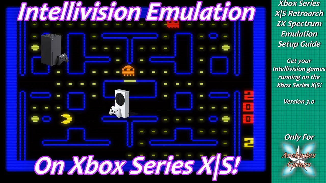 [Xbox Series X|S] Retroarch Intellivision Emulation Setup Guide Ver 3.0