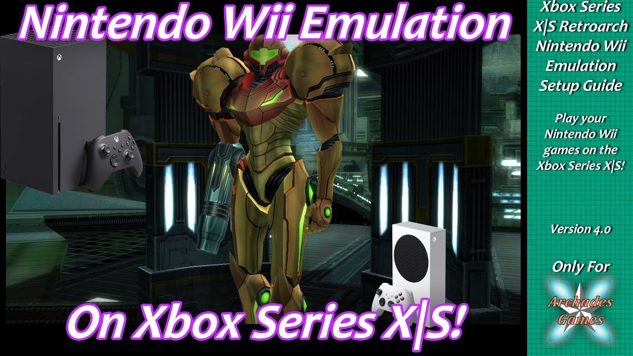 [Xbox Series X|S] Retroarch Nintendo Wii Emulation Setup Guide Ver 4.0