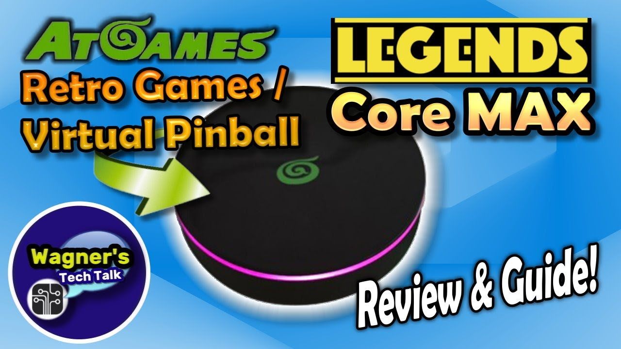 AtGames Legends Core MAX Review: Upgraded CPU + Pinball Tables @1080p