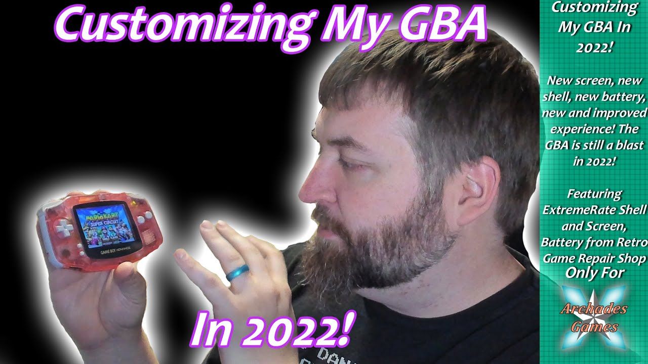 Customizing My GBA In 2022! Featuring eXtremeRate Shell